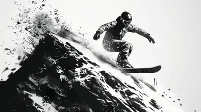 Overcoming Fear: Conquering Steep Slopes on a Snowboard