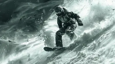 Overcoming Fear: Conquering Steep Slopes on a Snowboard