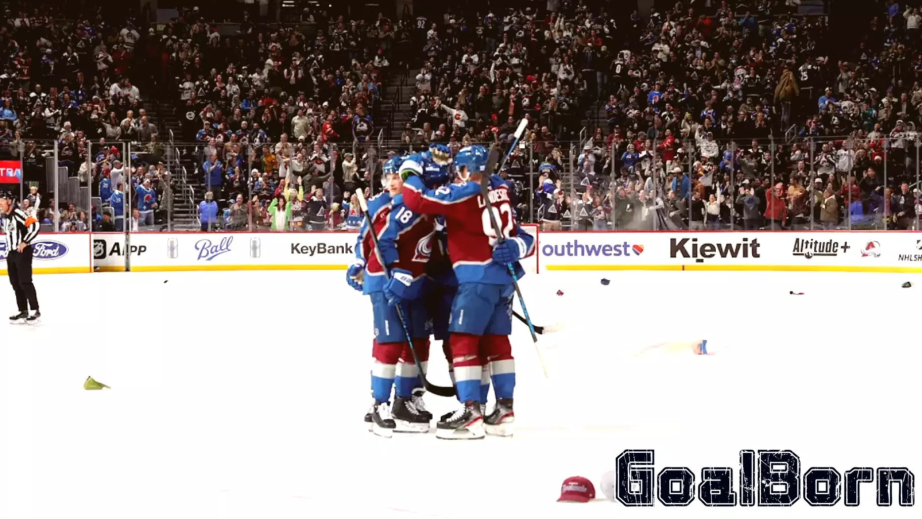 Avalanche Dominate Devils with Olofsson's Hat Trick