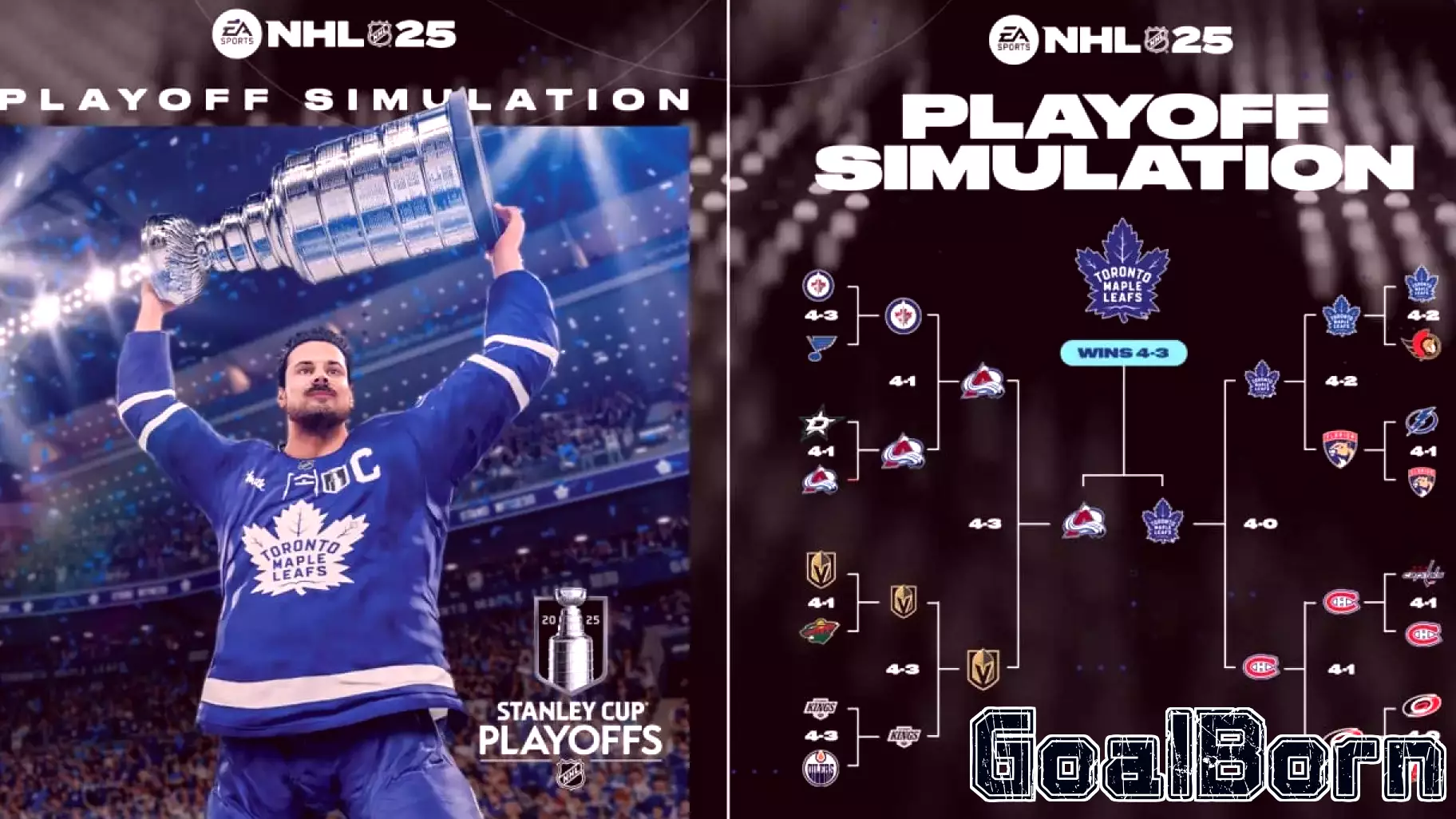 Maple Leafs Claim Virtual Stanley Cup After Thrilling Playoff Simulation