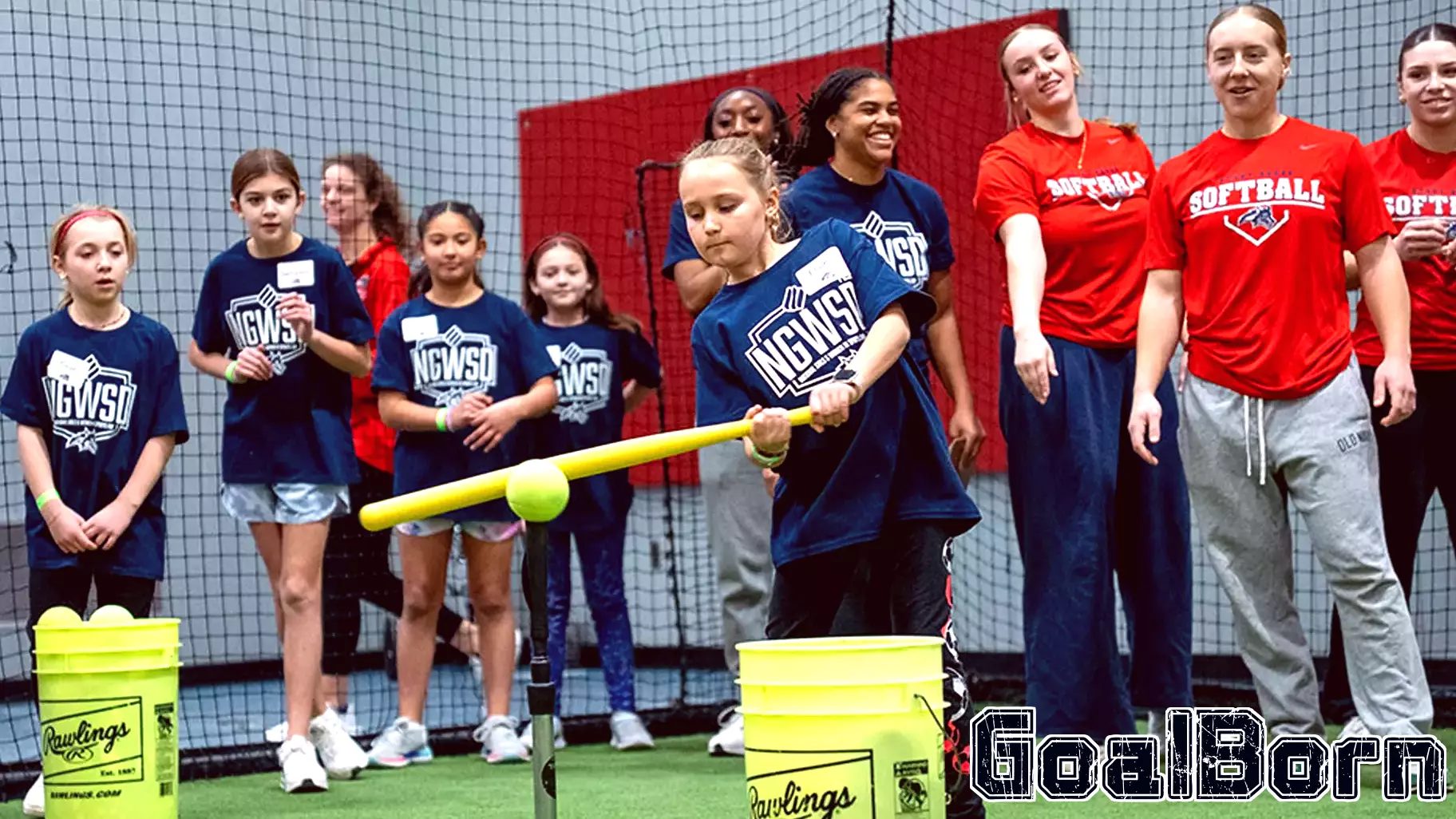 National Girls and Women in Sports Day Clinic Connects Young Athletes with Seawolves Role Models
