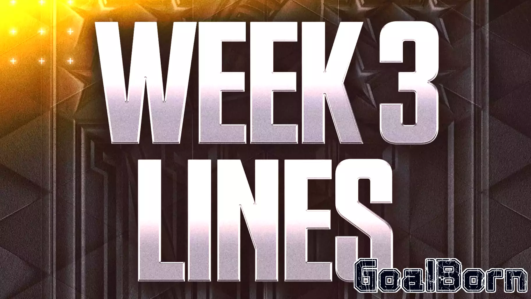 Week 3 NFL Odds: Lines and Spreads Breakdown