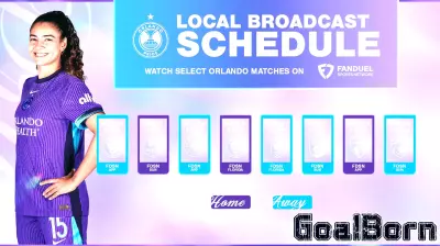 Eight Orlando Pride Matches to Be Broadcast Live on Regional Sports Network